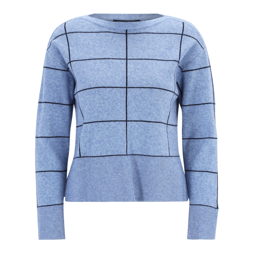 Betty Barclay Langemouw Gebreide Trui Blue Dames