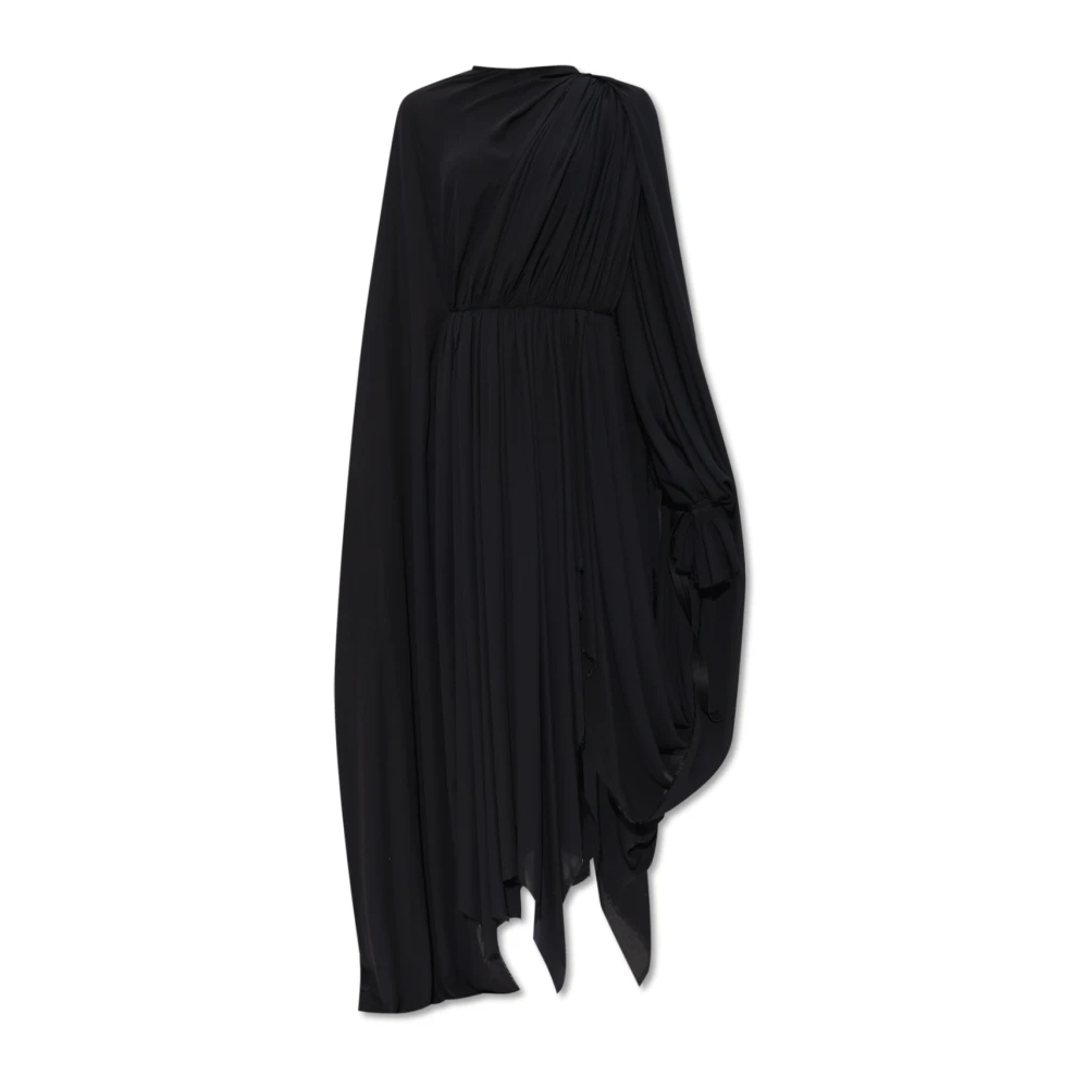 Balenciaga Asymmetrische jurk #;All In Dress#; Black Dames
