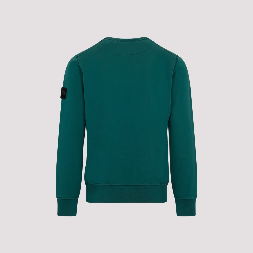 Stone Island Groene Sweatshirt Ss25 Green Heren