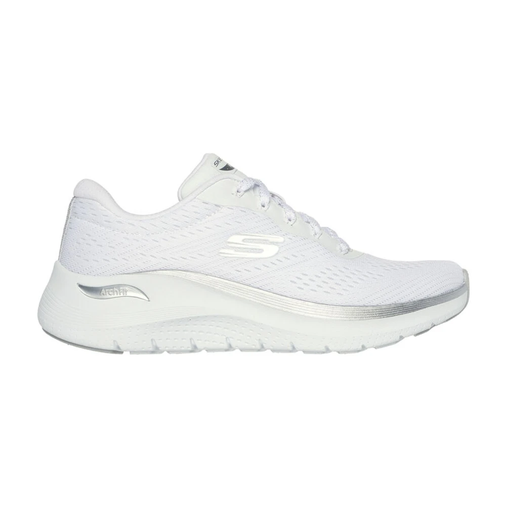 Skechers Arch Fit Glow Distance Sneaker White, Dam