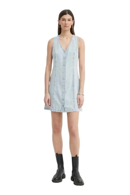 Thora Denim Mini Dress