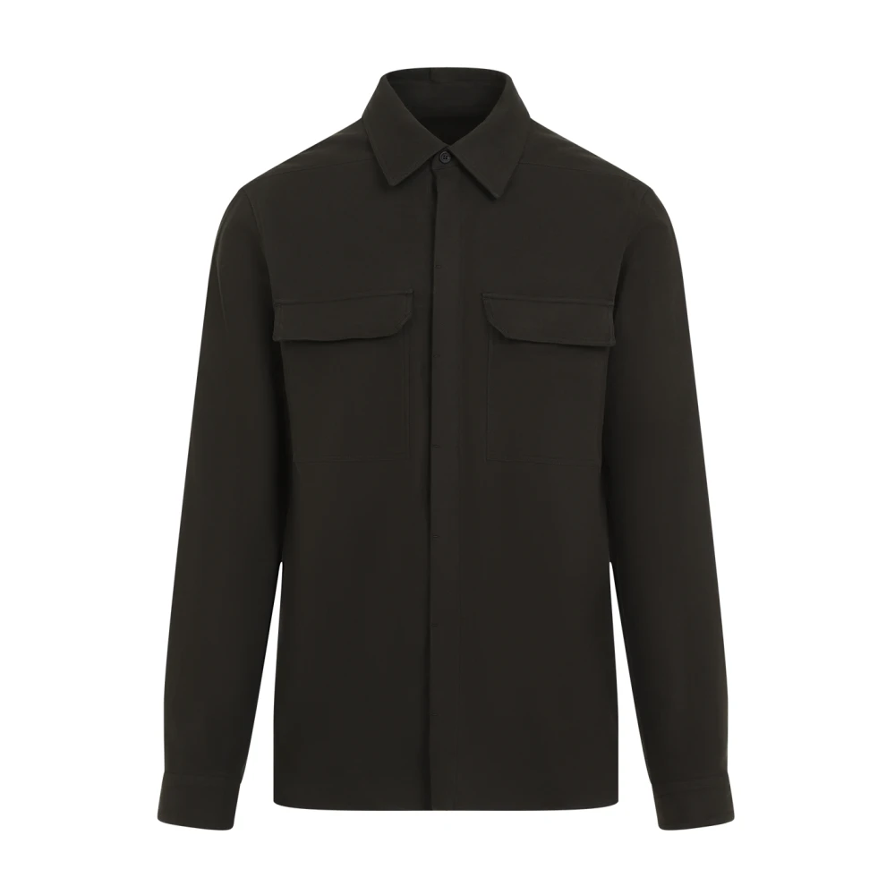 Rick Owens Groen Stijlvol Shirt voor Mannen Green Heren