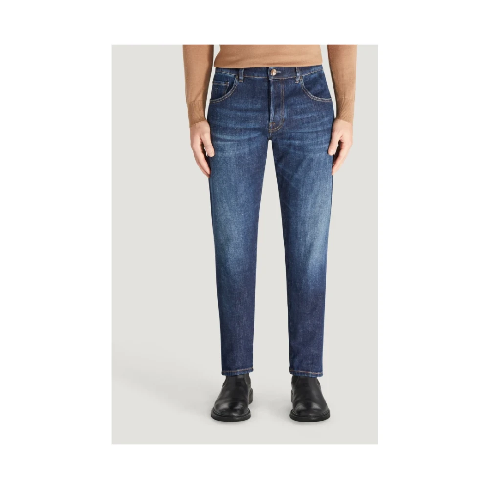 PT Torino Reguliere Breakbeat Blauwe Jeans Blue Heren