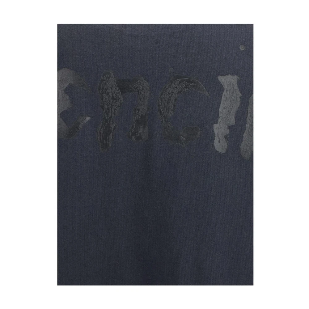 Balenciaga Moderne Logo-print T-shirt Jurk Black Dames