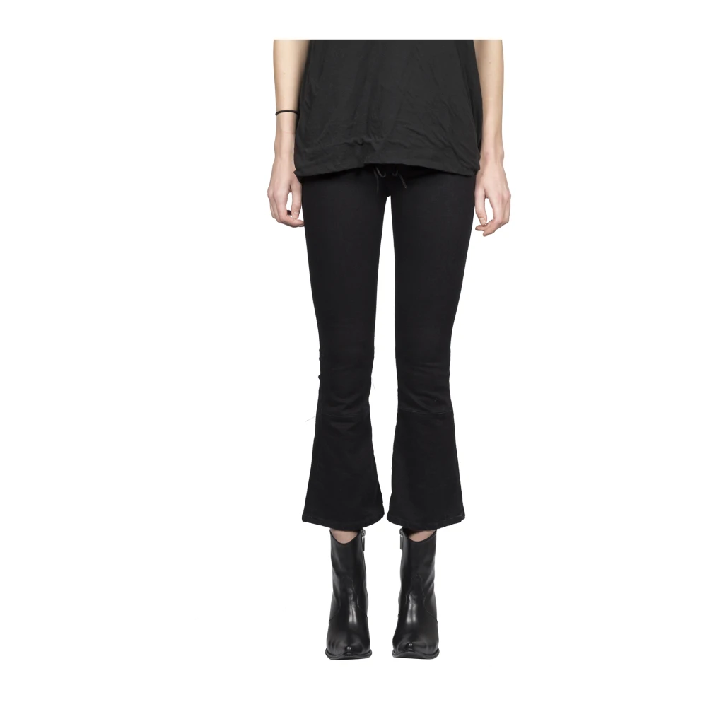 Unravel Project Boot-gesneden jeans Black Dames