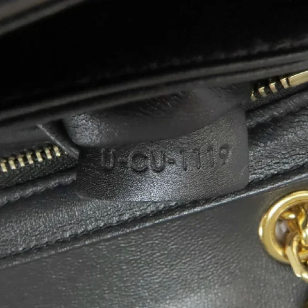 Celine Vintage Pre-owned Leather handbags Black Dames