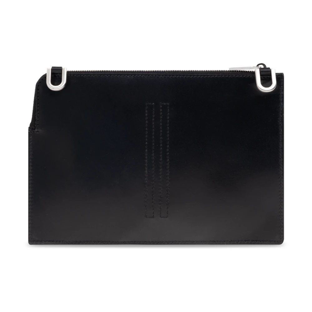 Rick Owens Shoulder Bag Club Black Heren