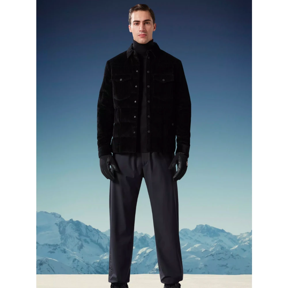 Moncler Gelt Down Shacket Zwart Black Heren