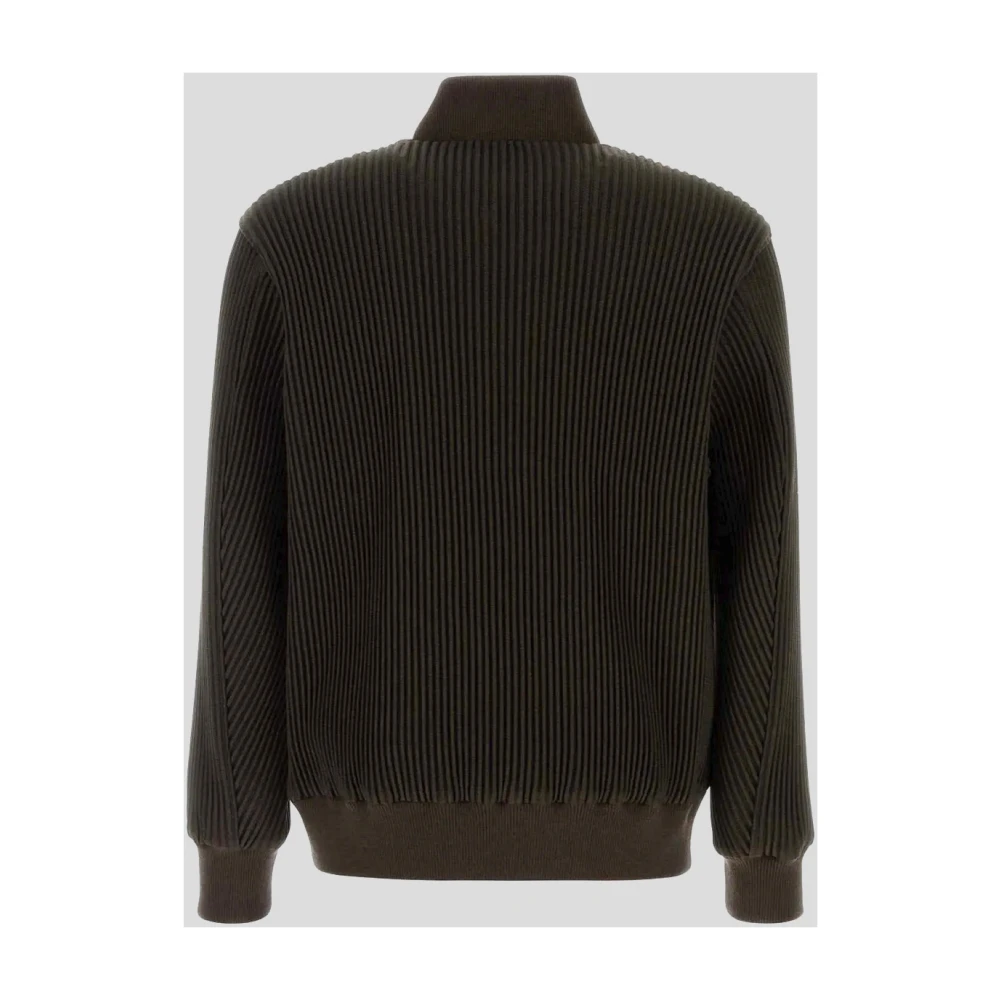 Issey Miyake Stijlvolle Herenjas Kleding Brown Heren