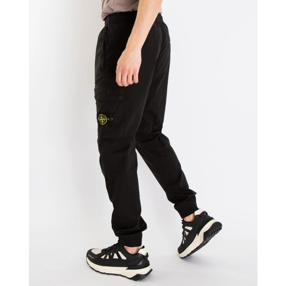 Stone Island Heren Casual Broek Black Heren