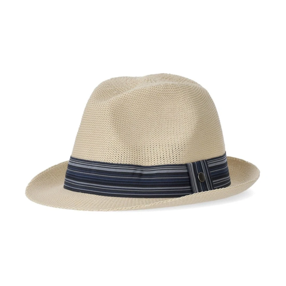 Barbour Belford Trilby Hoed Blue Heren