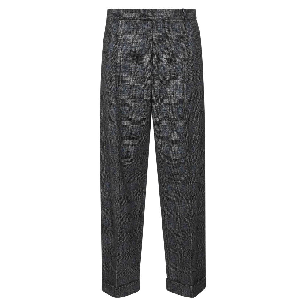Bottega Veneta Men's Multicolor Straight Trousers - Straight Trousers - Xs - Trousers