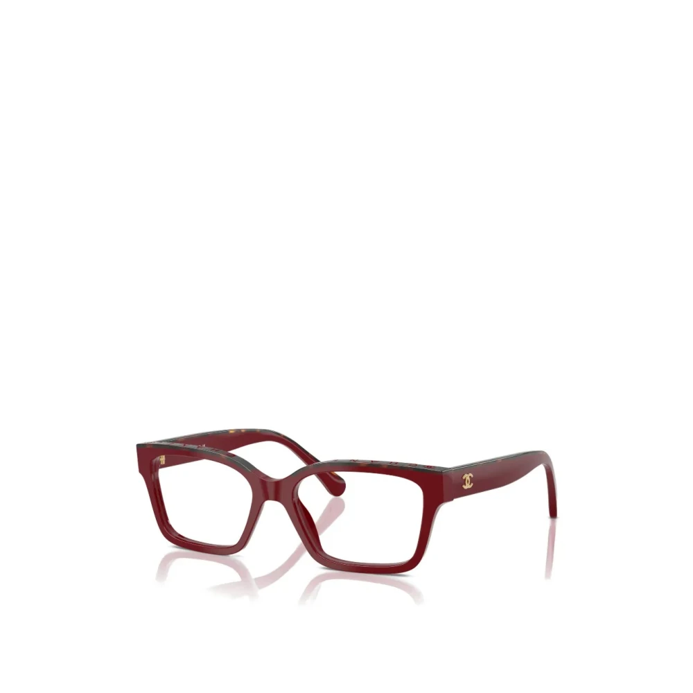 Chanel Women's Red 1854 Eyeglasses - Glasses - 52 Mm - Accessories