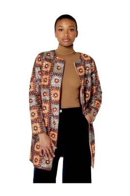 Sequined Crochet Jacket