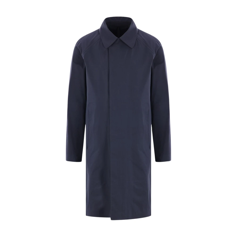 Sease Blauwe Technische Jas Reflecterende Details Blue Heren
