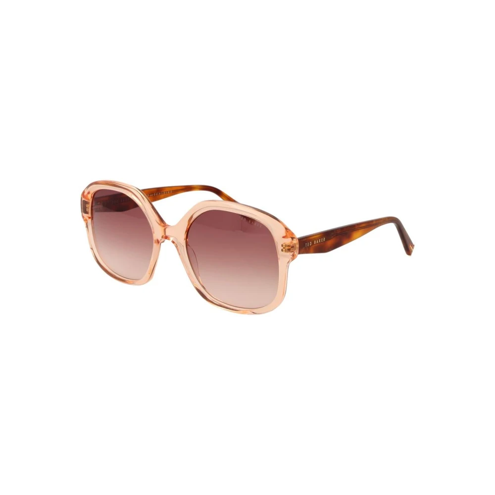 Ted Baker Women's Pink Acetate Frame Square Sunglasses