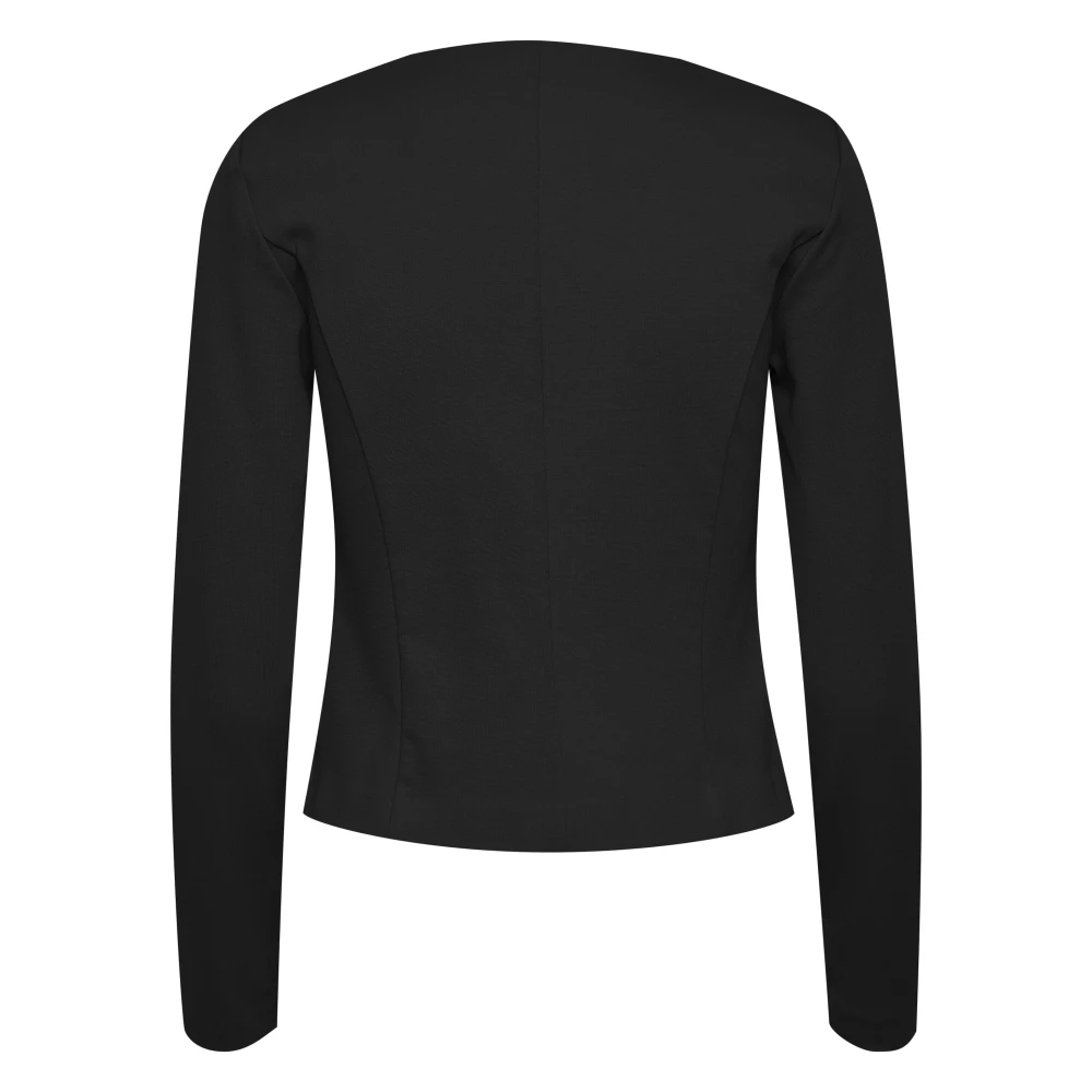 Ichi Korte Blazer voor Dames Black Dames
