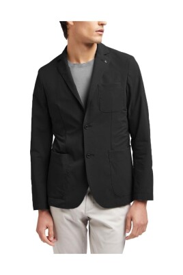black-stretch-blazer-unstructured-style