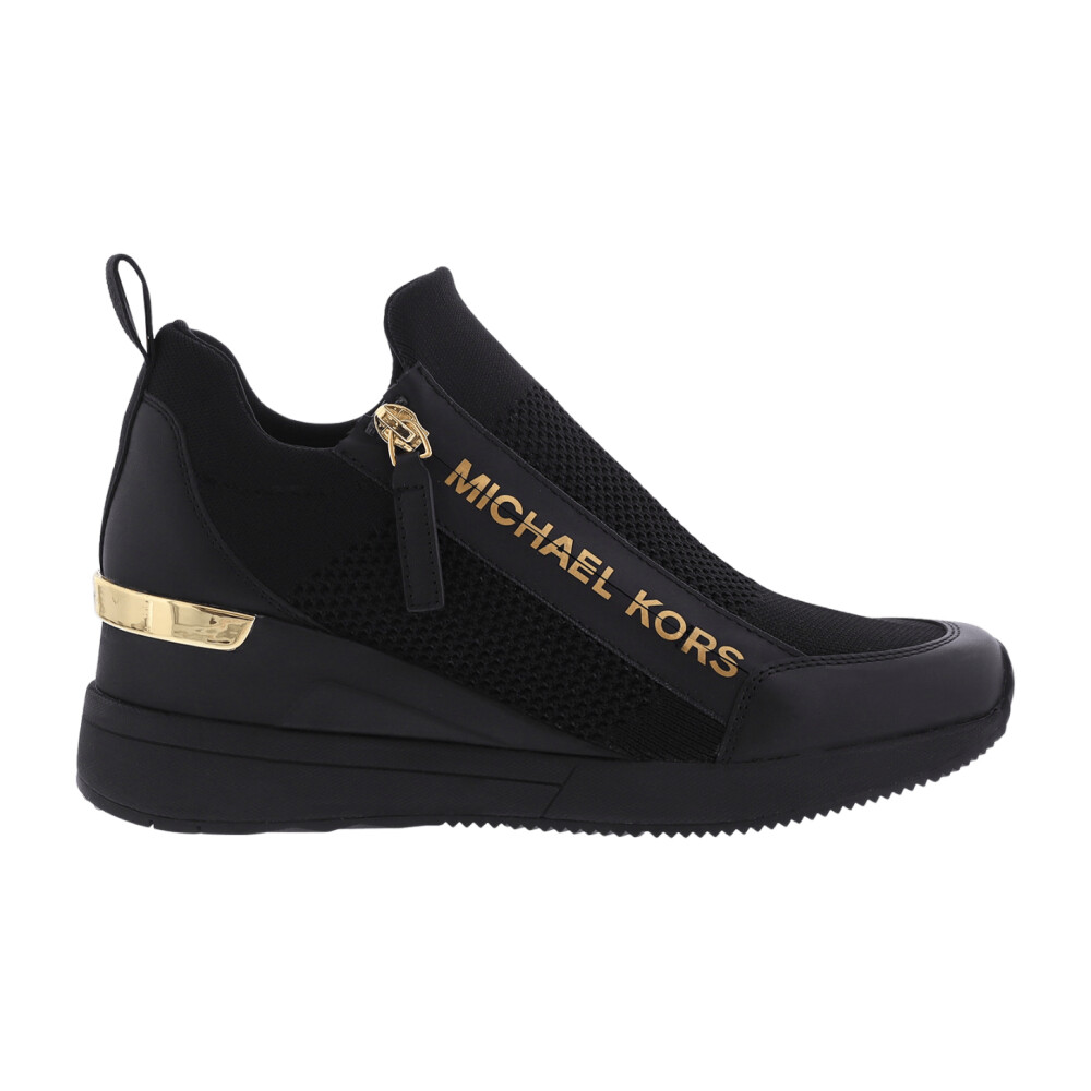 Michael kors sneakers black gold online