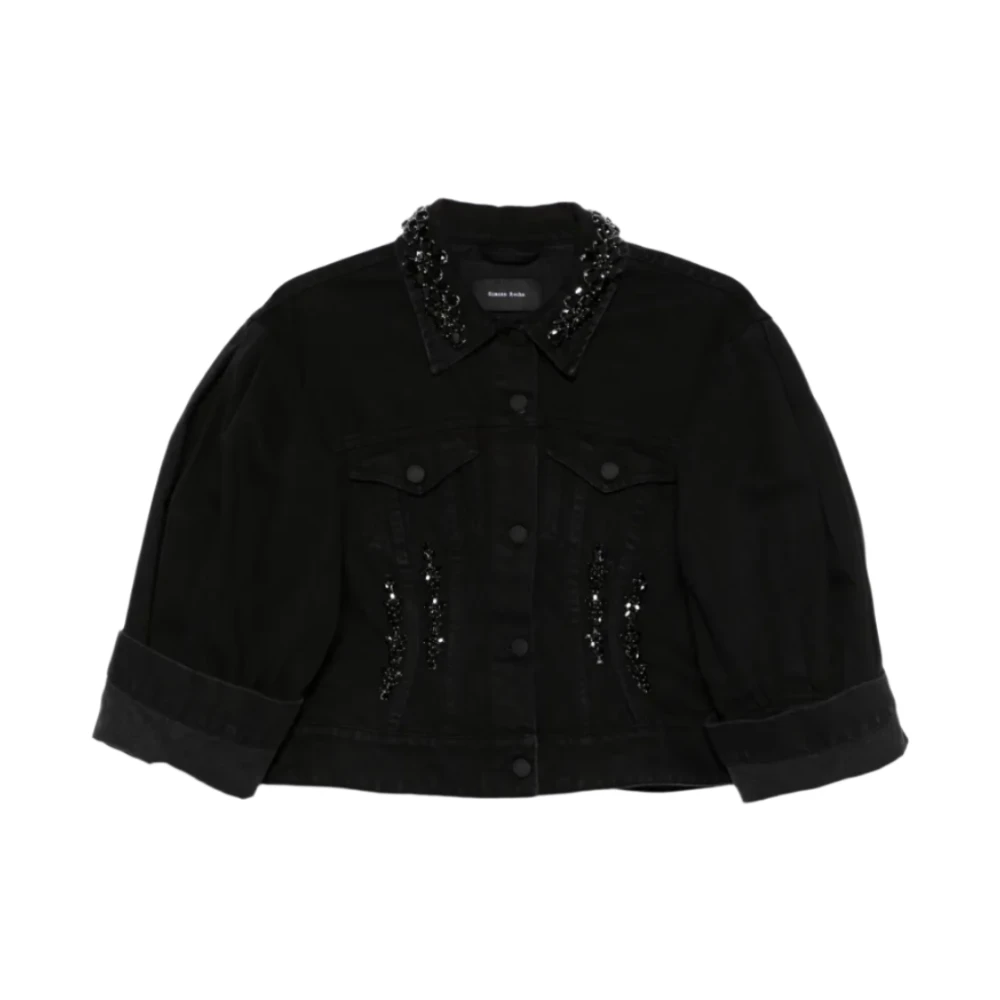 Jackets > Denim Jackets - - Simone Rocha - Modalova