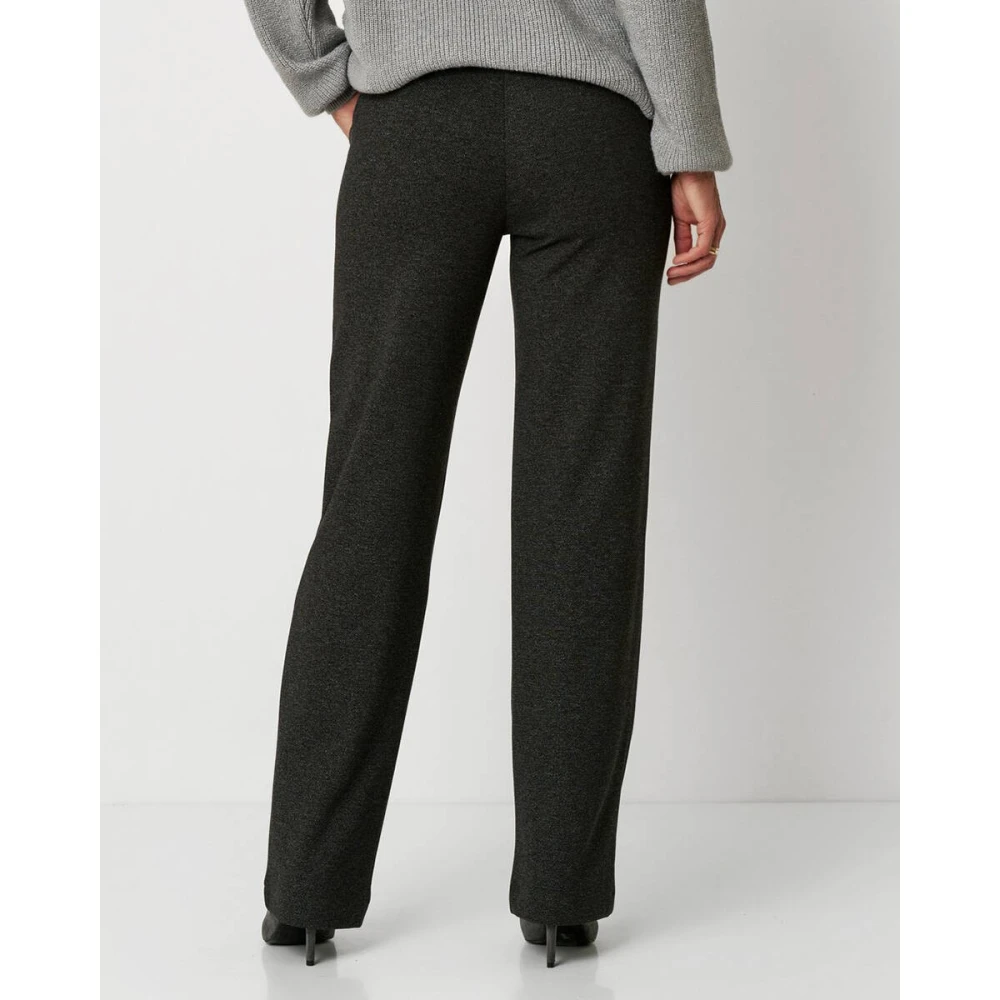 Toni Dress Scarlet Wide Leg Broek Black Dames