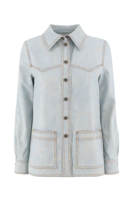 Lätt Jacquard Jacka