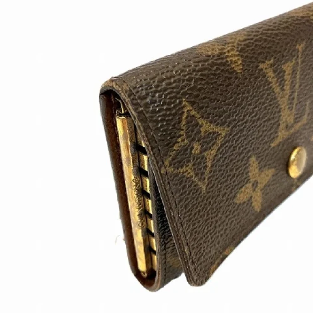 Louis Vuitton Vintage Pre-owned Canvas key-holders Brown Heren