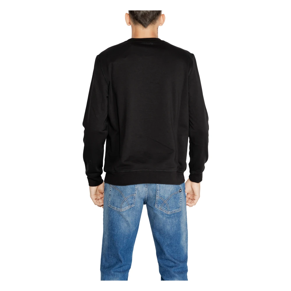 Antony Morato Zwarte Print Sweatshirt Mannen Herfst Winter Black Heren