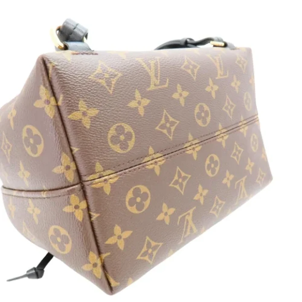 Louis Vuitton Vintage Pre-owned Canvas backpacks Brown Dames