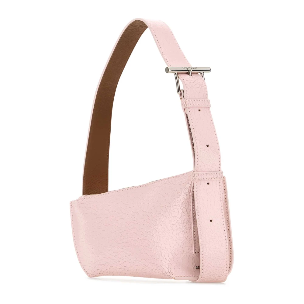 alexander mcqueen Roze leren Crossbody tas Pink Dames