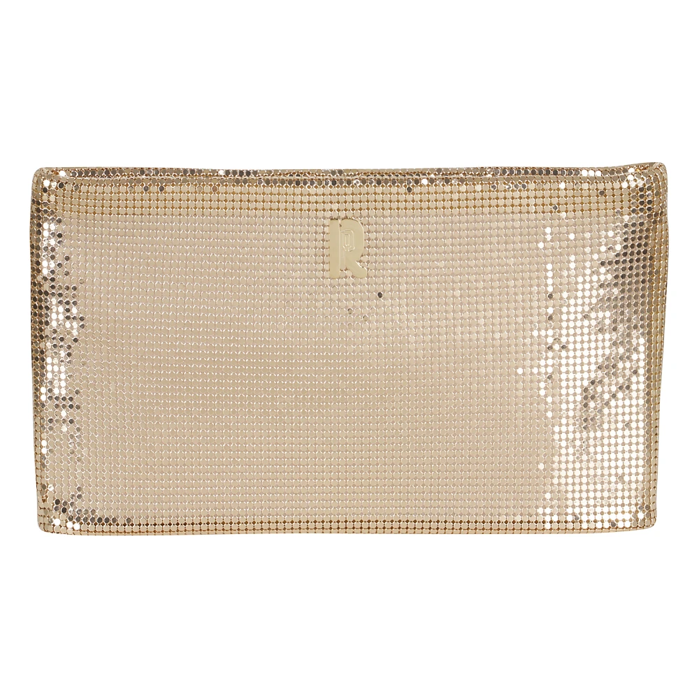 Paco Rabanne Stijlvolle Clutch Tas voor Vrouwen Gray Dames