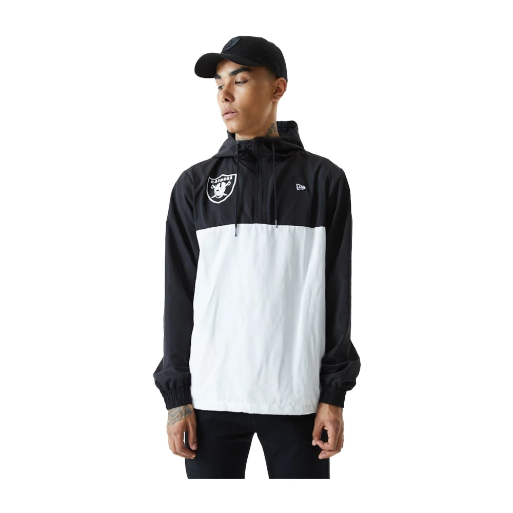 New era Raiders Kleurblok Windjack Black Heren