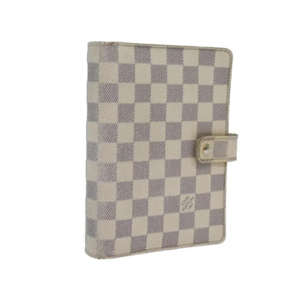 Louis Vuitton Vintage Pre-owned Coated canvas home-office Beige Dames
