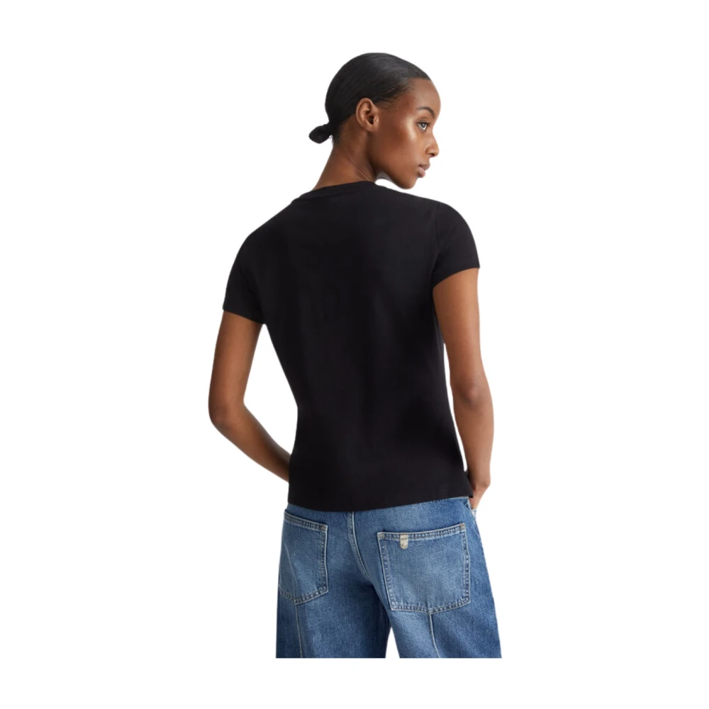 Liu Jo Basis T-shirt Casual Stijl Black Dames