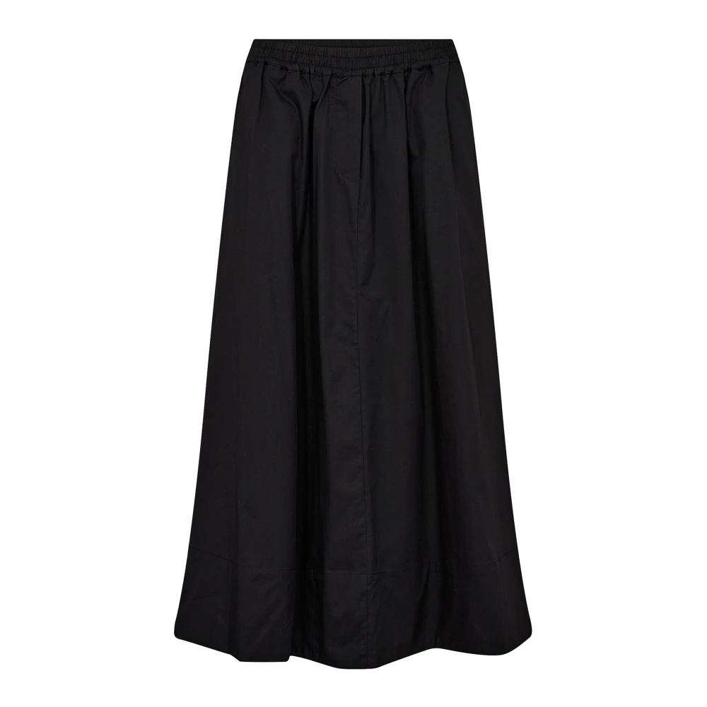Co'Couture Klassieke A-lijn Midi Rok Black Dames