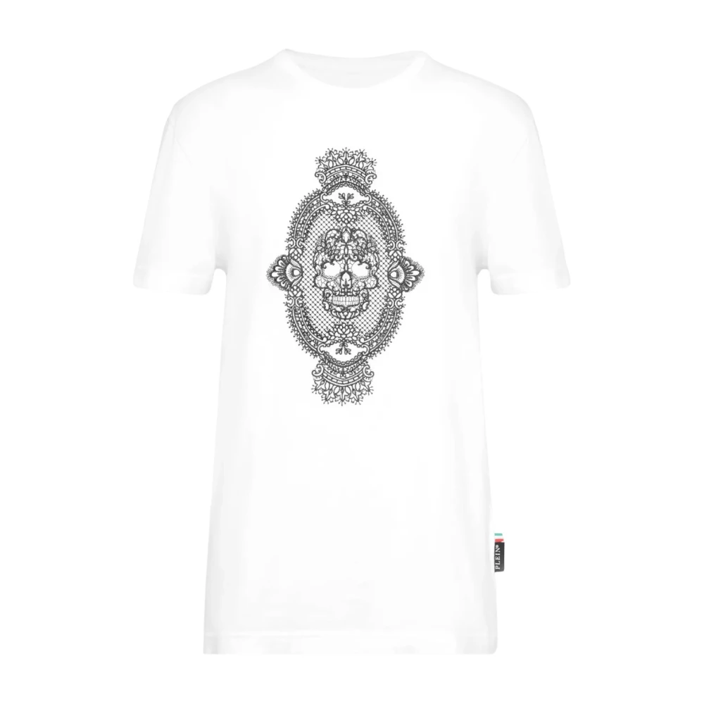 Philipp Plein Coole Grafische Tee Fadcwtk3329Pjy002N01 White Dames