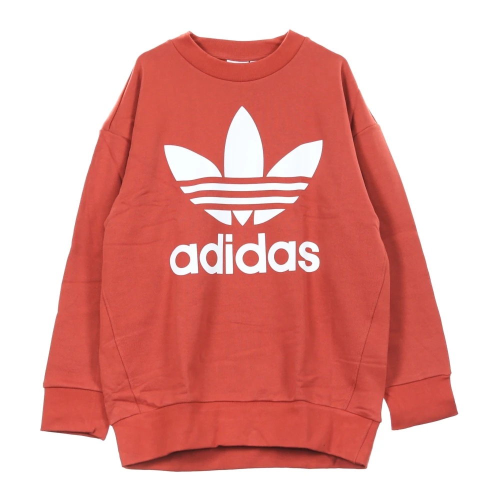 Adidas Oranje Sweatshirt voor Mannen Orange Heren