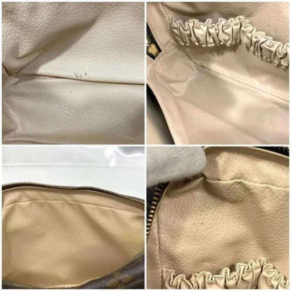 Louis Vuitton Vintage Pre-owned Canvas clutches Brown Dames