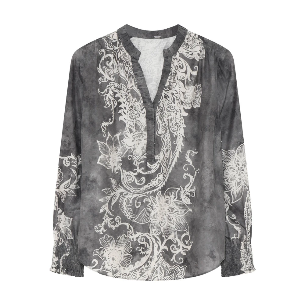 Gustav Lange Mouw Blouse Sikka Stijl Gray Dames