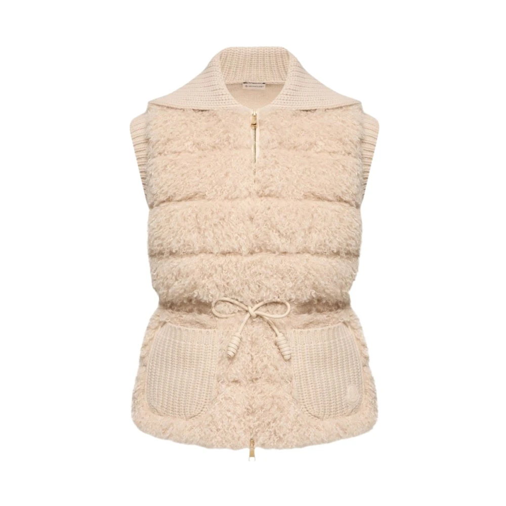 Moncler , Damen, Jacken, Beige, L 