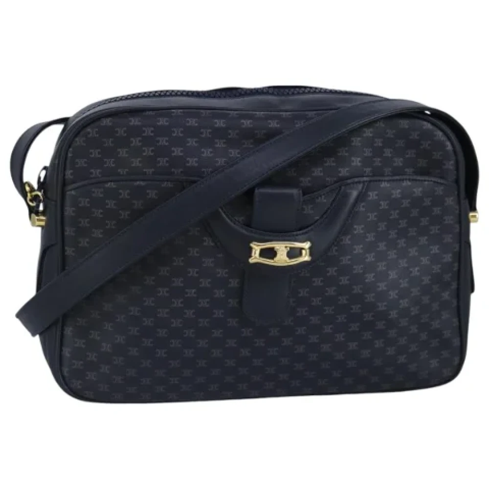 Celine Vintage Pre-owned Canvas celine-bags Blue Dames