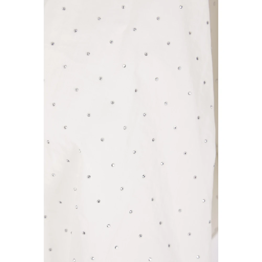 Elisabetta Franchi Witte Shirt Camicia LS White Dames