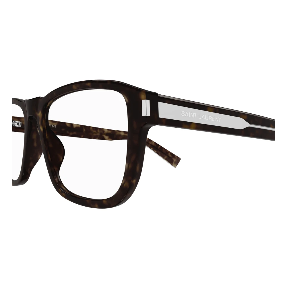 Saint Laurent Fashion Brillen Brown Heren