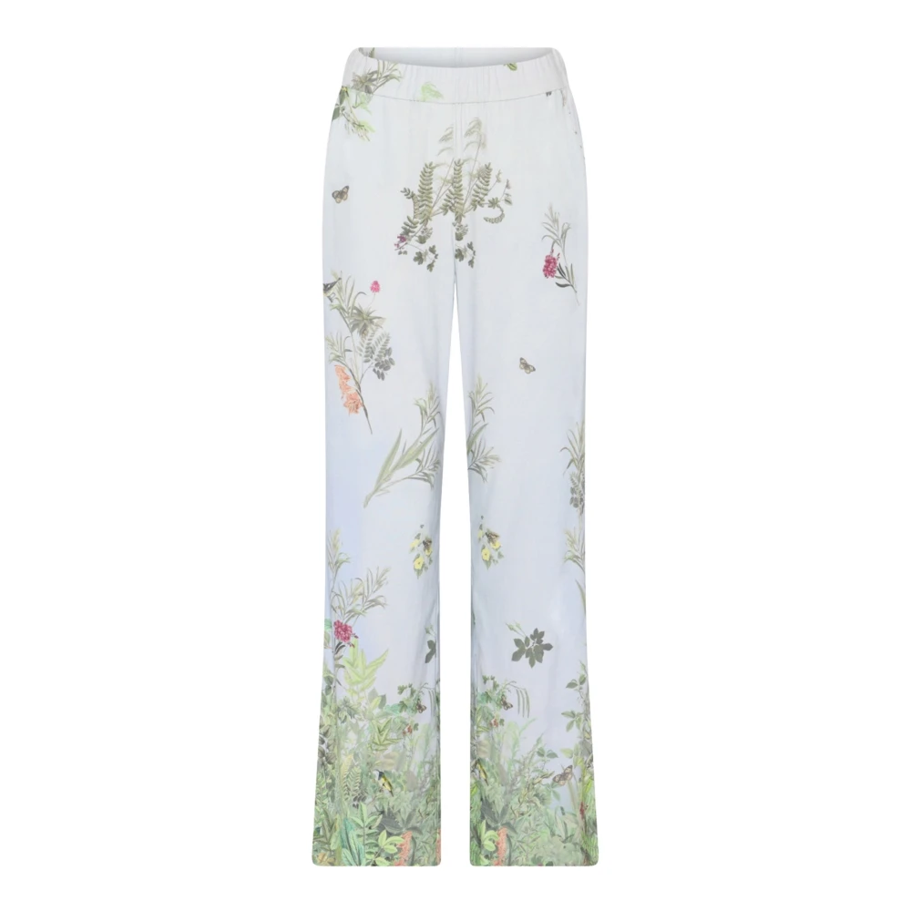 Gustav Women's Blue Wide Trousers, 3XL, Wide Trousers
