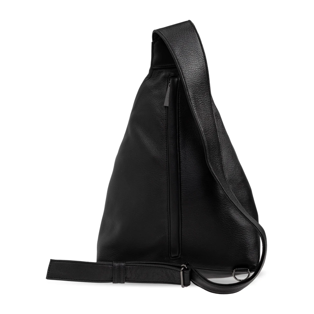 Yohji Yamamoto Een schoudertas Black Unisex