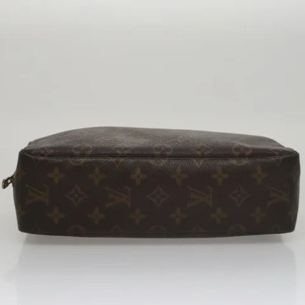 Louis Vuitton Vintage Pre-owned Canvas clutches Brown Dames