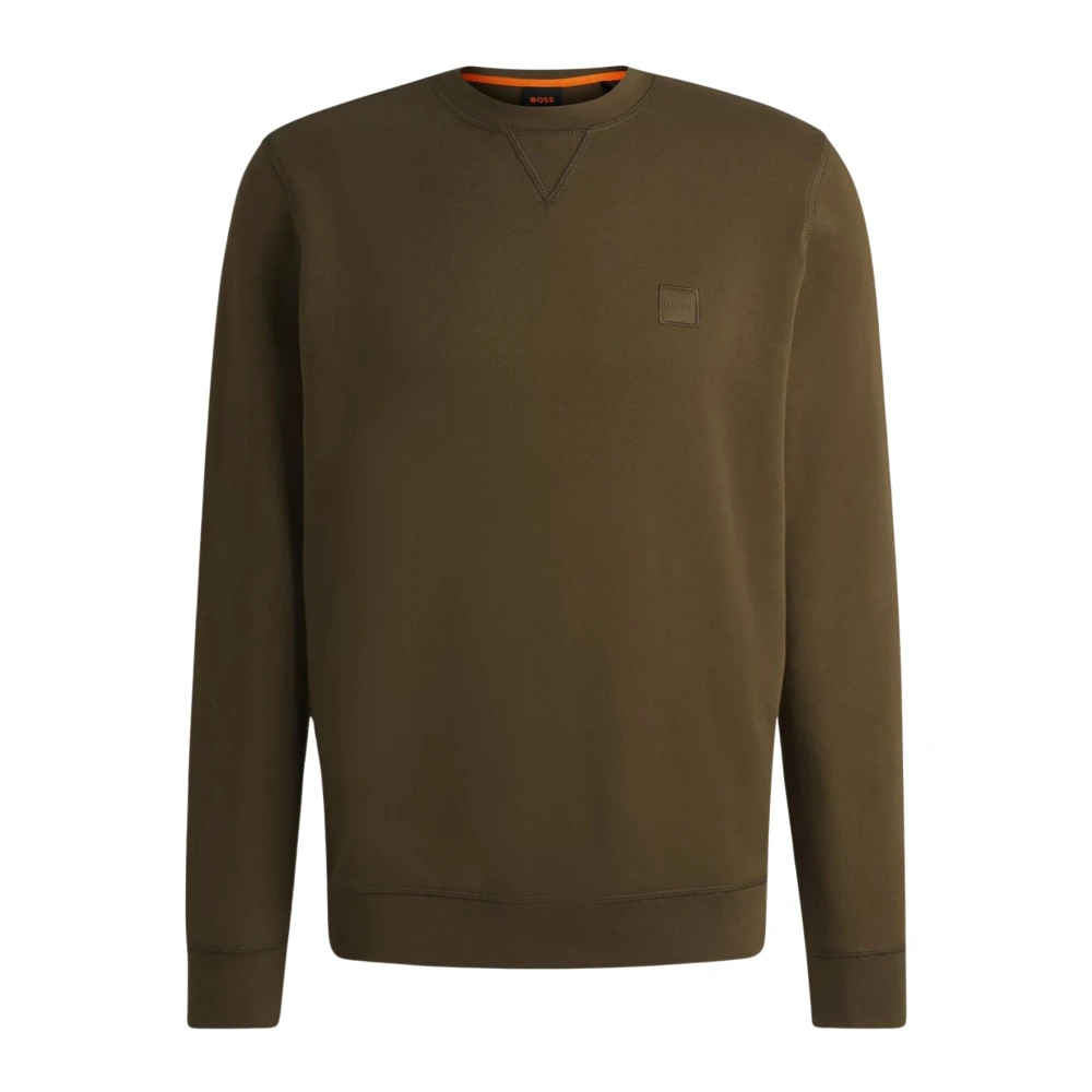 Hugo Boss Heren Westart Sweatshirt Green Heren