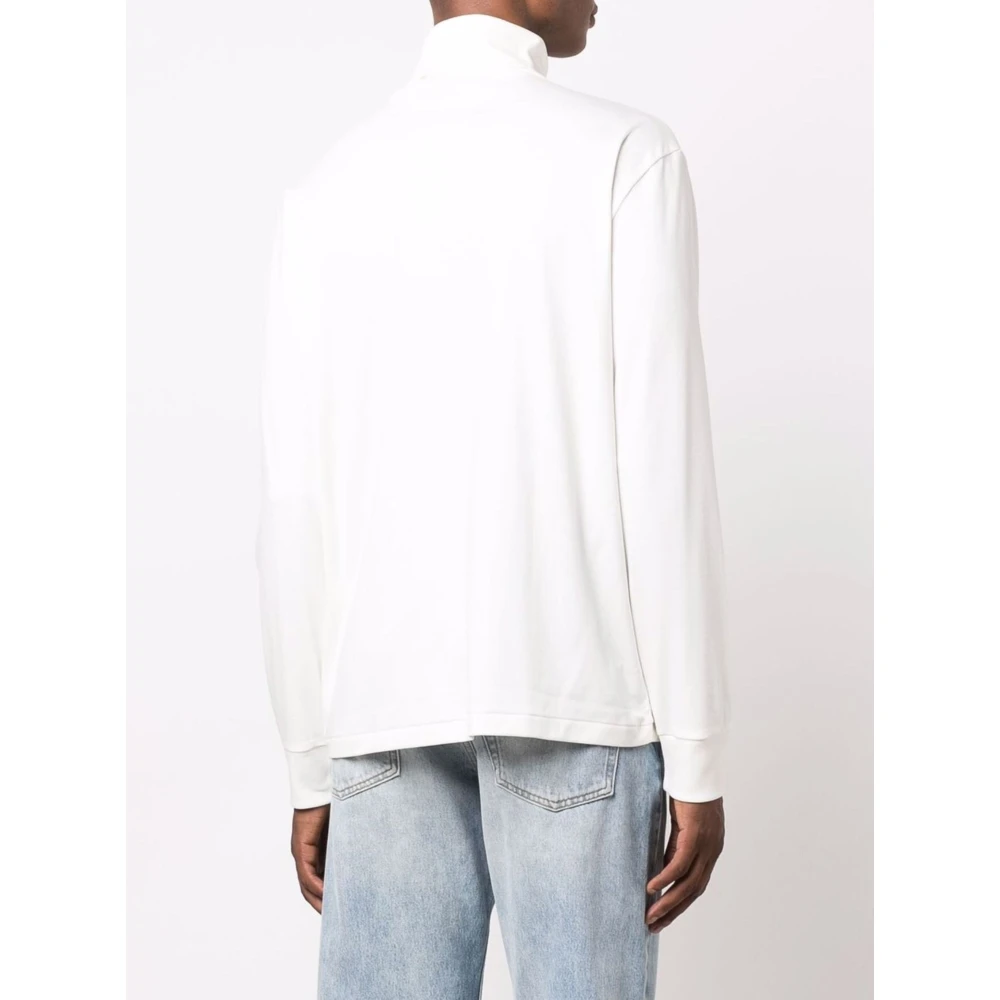 Polo Ralph Lauren Katoenen Rollneck Sweater White Heren