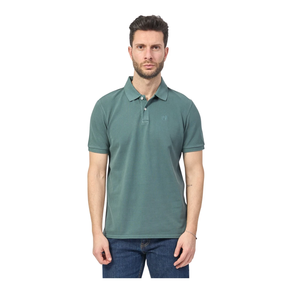 Ecoalf Biologisch Katoenen Polo Groen Green Heren