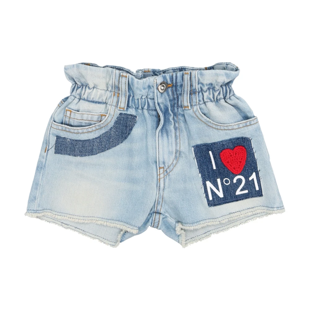 N21 Shorts Blue, Flicka